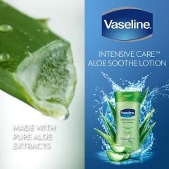 vaseline intensive care aloe soothe lotion sunburn