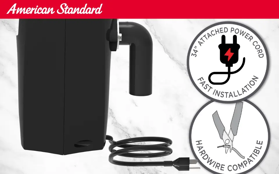 corded disposer hardwire compatible