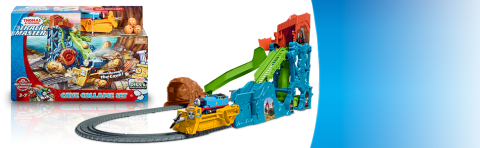 Trackmaster cave collapse set sales
