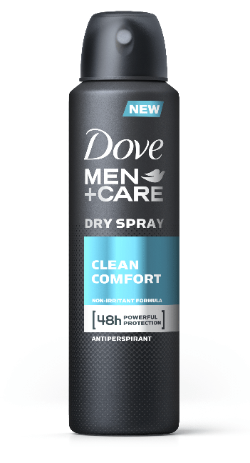 Dove Men + Care Antiperspirant Dry Spray Clean Comfort - 3.8 oz
