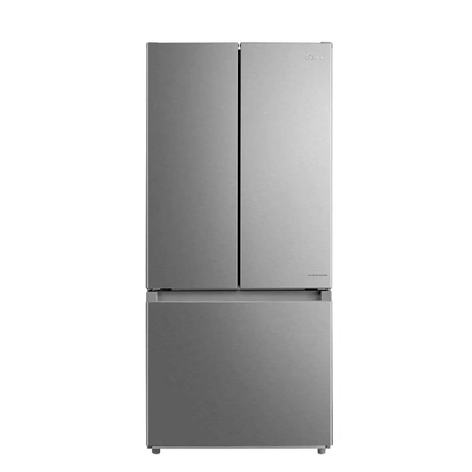 Midea French-Door Refrigerator 30-in 18.4-ft³ - Stainless Steel