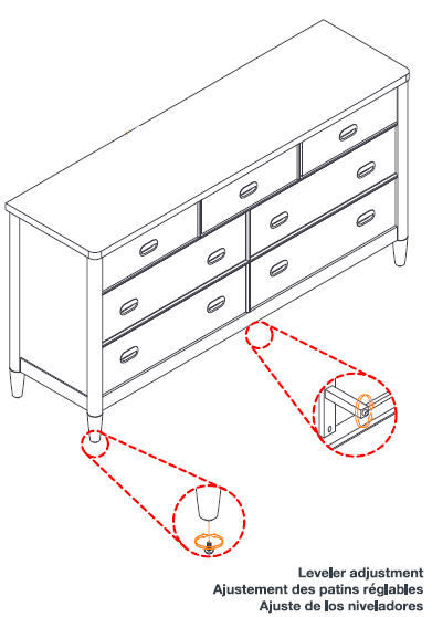 leveling instructions