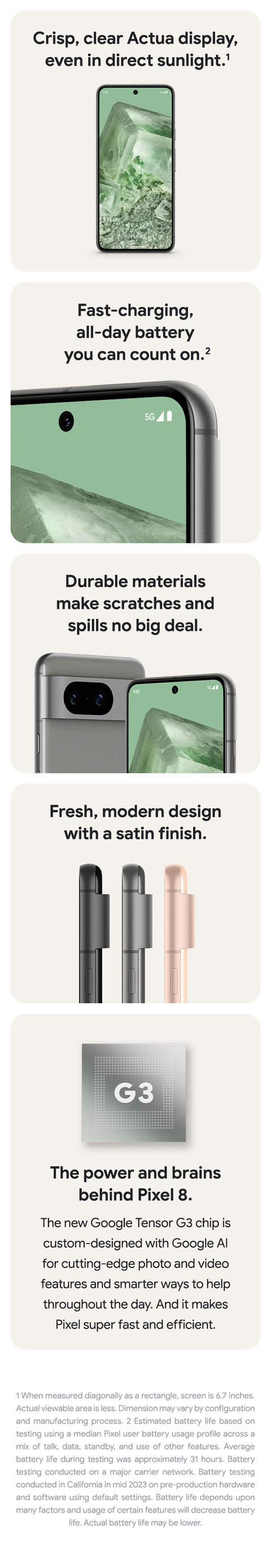 Google Pixel 8 128GB (Unlocked) Obsidian - Best Buy