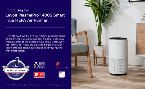 Levoit VeSync Core Pro 400S True Hepa Smart Air Purifier