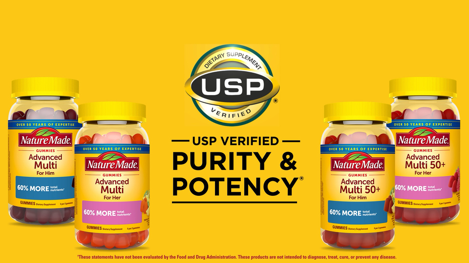 thumbnail video image 3 of Nature Made Advanced Multi Vitamin for Women with Magnesium, Calcium & B Vitamins, 120 Ct, Supports General Wellness for Her, 3 of 11