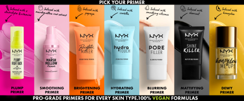 NYX Professional Makeup Plumping Makeup Primer, Infused with Electrolytes,  1 ct. 