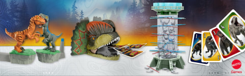 KerPlunk! Jurassic World Dominion Raptors Game for 5 Year Olds