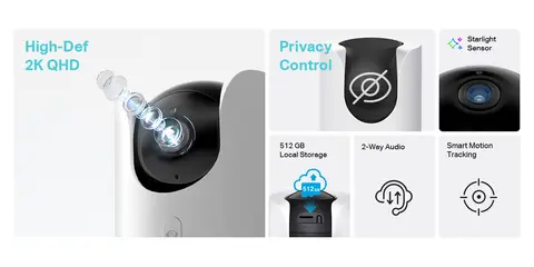 TP-Link Tapo TC73 Wired Security Camera (TC73) | Staples