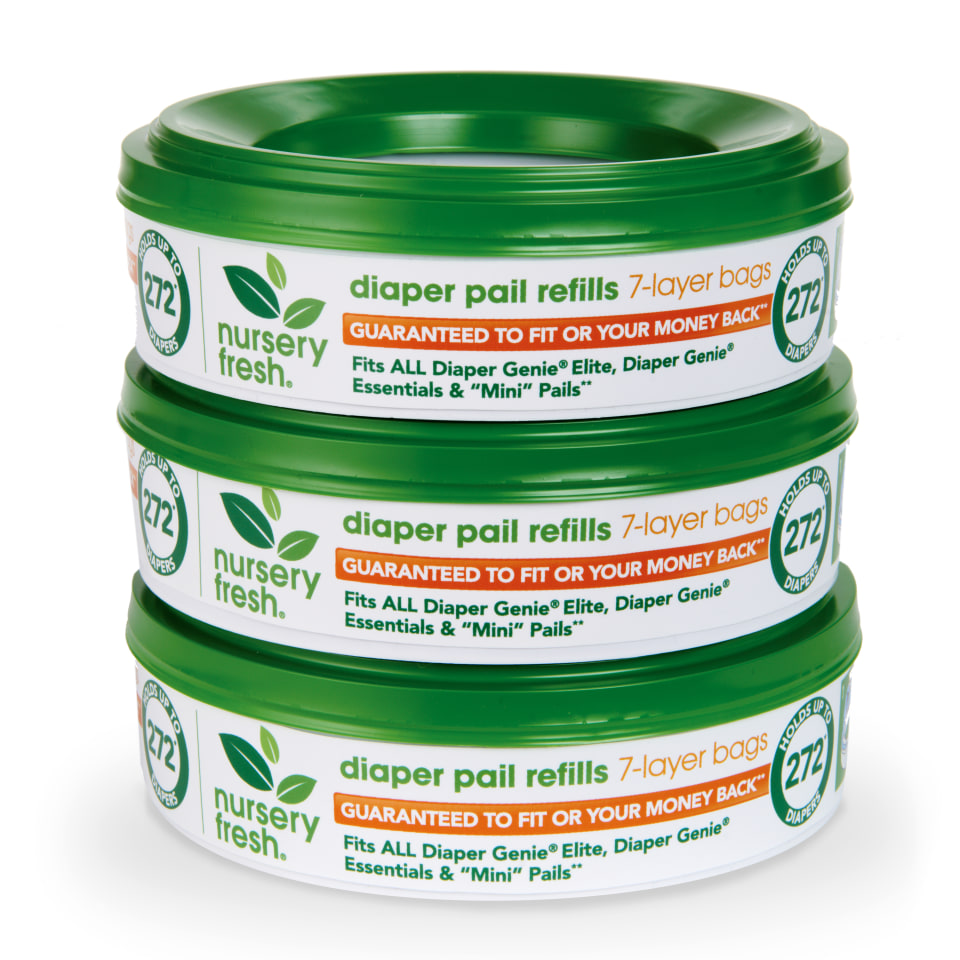 Munchkin Diaper Pail Baby Registry Starter Set with (7) Refills and (1