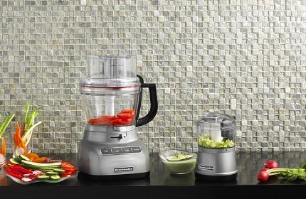  KitchenAid KFP1333GC 13-Cup Food Processor with ExactSlice  System - Gloss Cinnamon (Renewed): Home & Kitchen