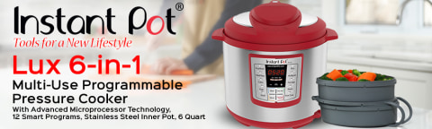 Elite Platinum EPC-414R 4-Quart 9-Function Digital Pressure Cooker, Red 