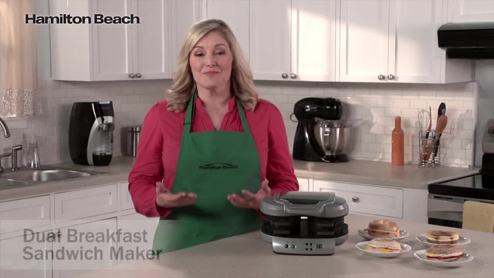 Hamilton Beach Dual Breakfast Sandwich Maker