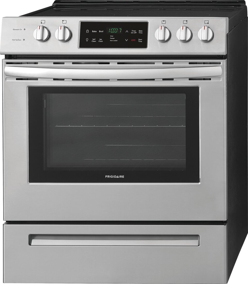Frigidaire 30 Electric Ceramic Cooktop with Stainless Steel Trim