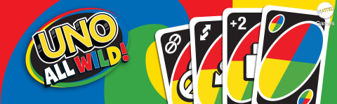Mattel games Uno All Wild Card Game Multicolor