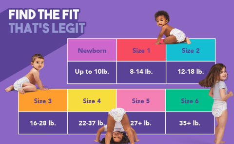 Shop Diapers for newborns - Luvs