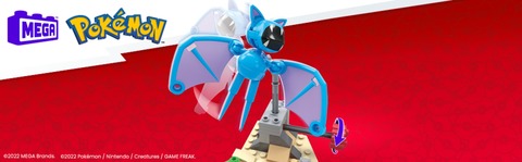 Mega Construx Pokemon - Vôo Noturno do Zubat Hkt19 - Mattel - MP