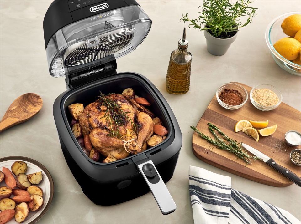 MY NEW FRIENDLY AIR FRYER : DELONGHI – Ritu's Fuss Free Cooking