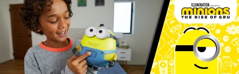Minions: Babble Otto - Juguete Interactivo Grande Con Más . Color