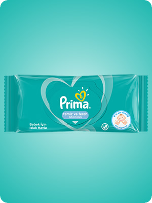 Prima Temiz ve Ferah Islak Mendilleri keşfedin