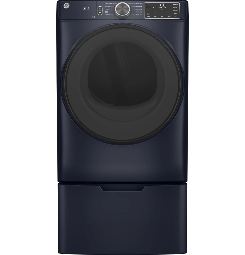 GE Smart Front Load Electric Dryer - Thumbnail 4