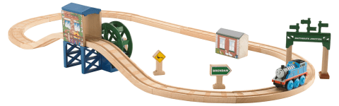 トーマス　木製レール　THOMAS steaming around sodor Steaming Around Sodor Set Unboxing and Discussion