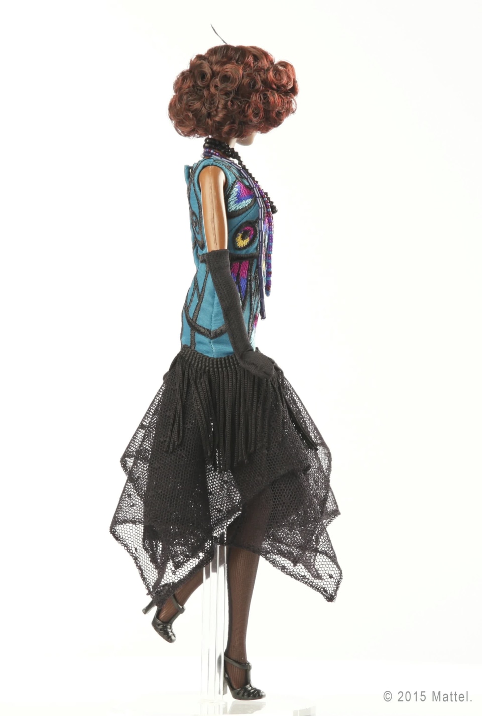 thumbnail video image 2 of Claudette Gordon Barbie Doll Harlem Theatre Gold Label 2015 Mattel CHX11 NRFB, 2 of 13