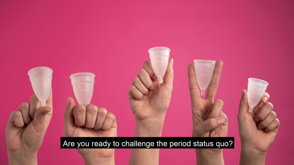 DivaCup Model 0 BPAFree Reusable Menstrual Cup LeakFree Feminine Hygiene Tampon and Pad