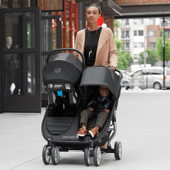 city select double stroller mini