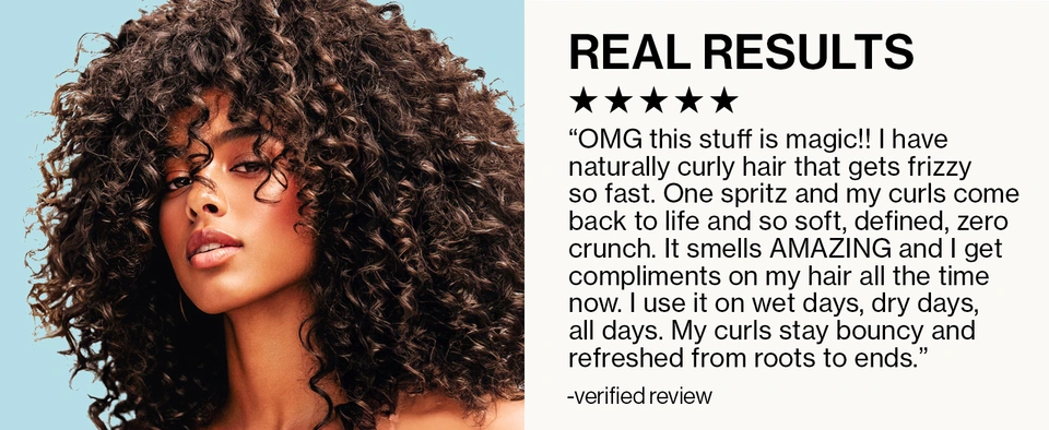 silicone-free alcohol-free formula moisture shine stiff residue bouncy buildup naturally volume tropical curl-loving ingredients enzymes routine