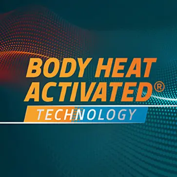 BODY HEAT ACTIVATED TECHNOLOGY