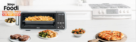 Ninja Foodi 10-In-1 Digital Air Fry Oven Pro Stainless Steel, FT201A* Brand  NEW