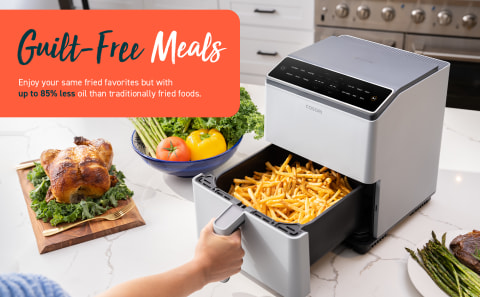 COSORI Pro III Air Fryer Dual Blaze, 6.8-Quart, Precise Temps Prevent  Overcooking, Heating Adjusts for a True Air Fry, Bake, Roast, and Broil,  Even