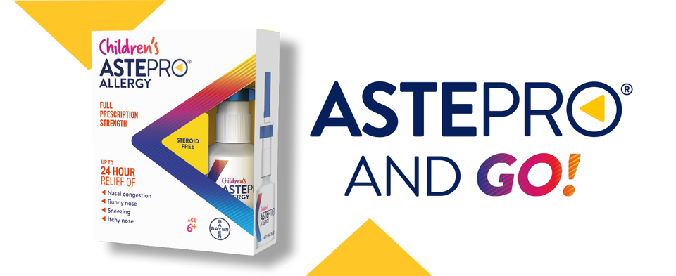 thumbnail video image 3 of Children's Astepro Allergy Medicine, Steroid Free Antihistamine Nasal Spray, 60 Metered Sprays, 3 of 12