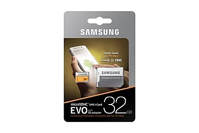 SAMSUNG 32GB MicroSD Memory Card: Camera Accessories - Walmart.com