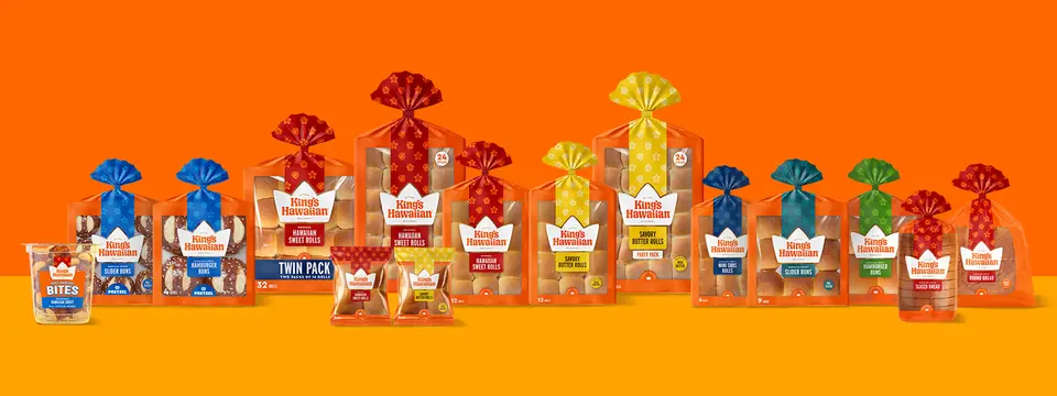King's Hawaiian Original Hawaiian Sweet Mini Sub Rolls, 6 Count