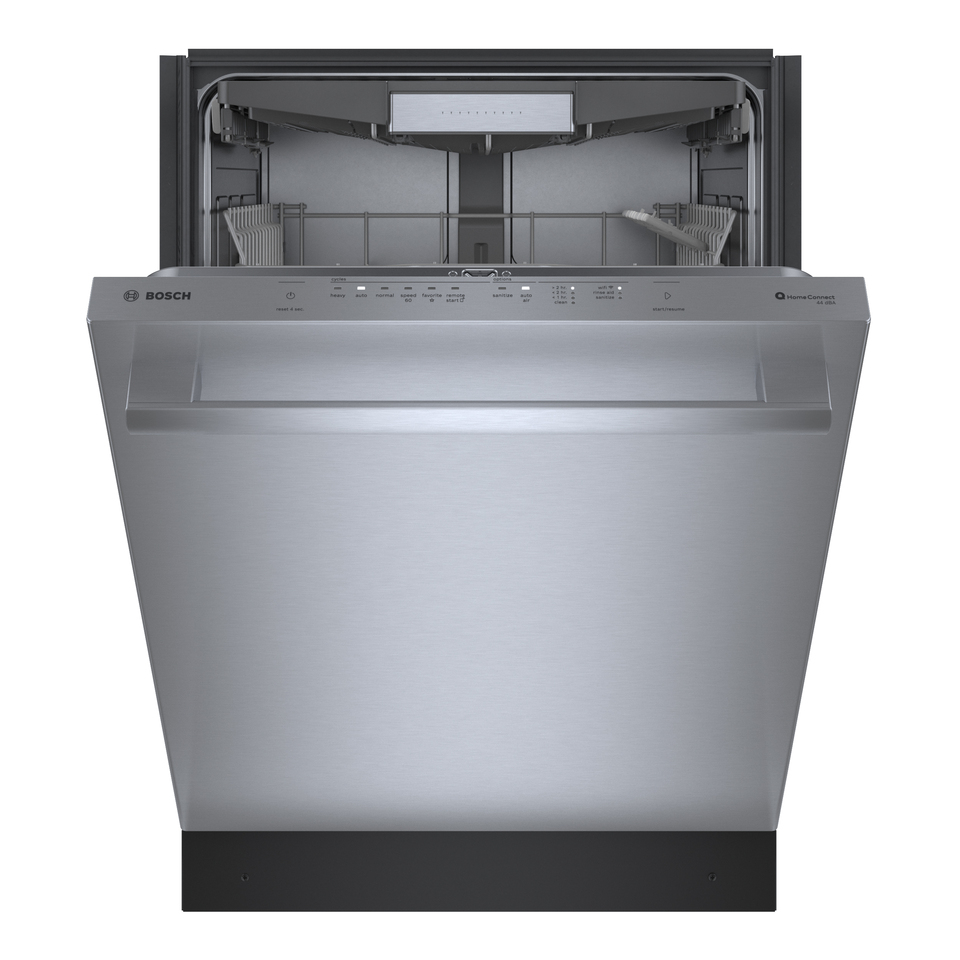 Bosch 500 Series Smart Dishwasher with AutoAir and Third Rack