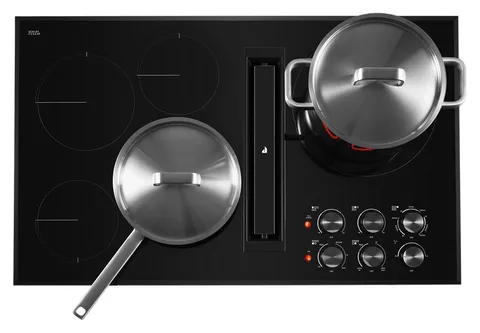 JennAir 36 Black Electric Downdraft Cooktop Pieratt s