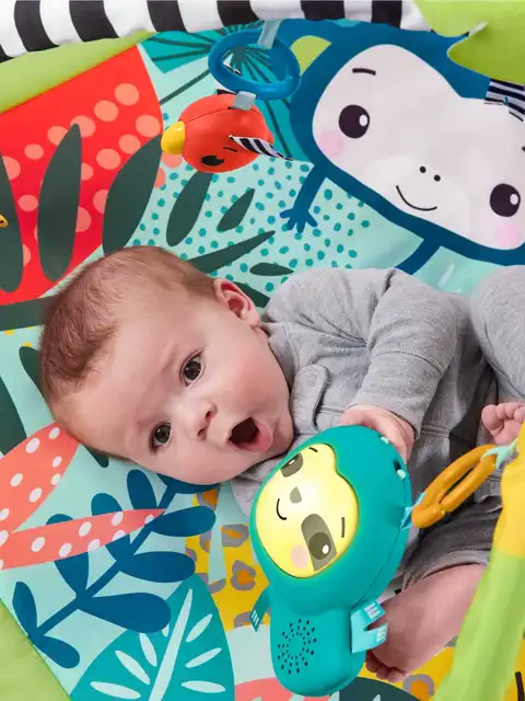 Palestrina Fisher-Price Newborn-to-Toddler - Con Luci, Suoni E Tappetino Lavabile - Foto 8