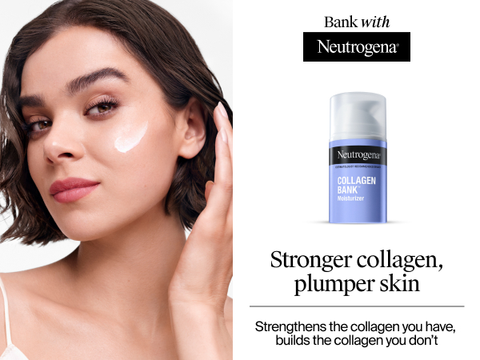 Neutrogena Collagen Bank Face Moisturizer Daily Anti-Aging Face &amp; Neck Collagen Cream Bakuchiol