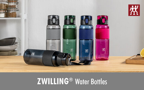 Zwilling Tritan 24-Ounce Water Bottle - Grey