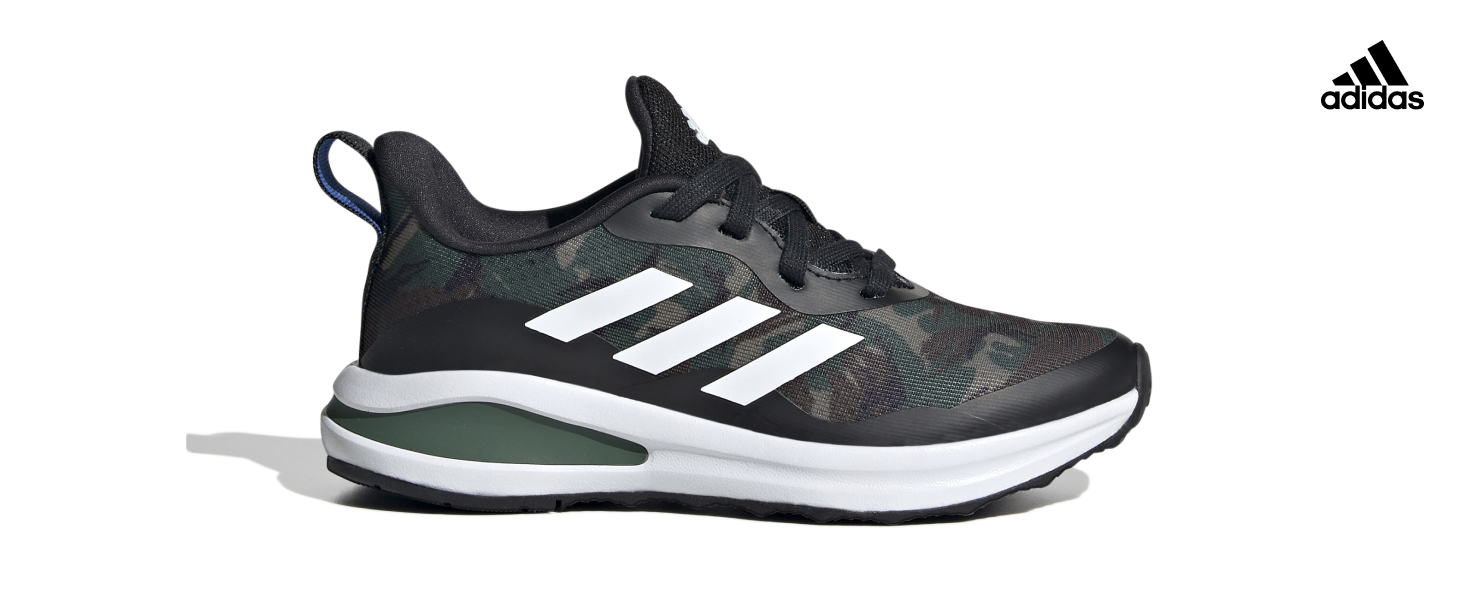 adidas gazelle silver green womens adidas Kids Fortarun 2.0 Cloudfoam Lace Shoes Shadow Violet / Cloud White / Bliss Lilac / 4 main image 0