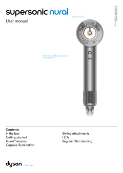 View Dyson Supersonic Nural User Manual PDF