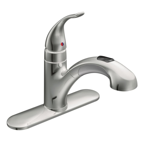 Moen Integra One Handle Pull Out Kitchen Faucet At Menards