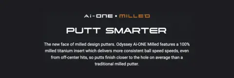 新品7INCH AL GREEN CUT CREATOR$ EDIT Odyssey Ai-One Milled 7 T CH Putter | Dick's Sporting Goods