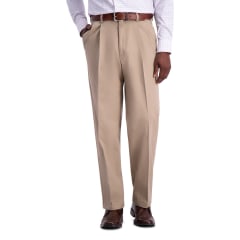 haggar work to weekend pleated