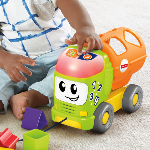 Fisher price sort and spill sale learning truck