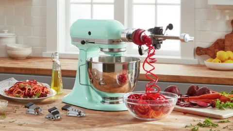 KitchenAid 5-Blade Spiralizer Plus – KSM1APC - The Brick