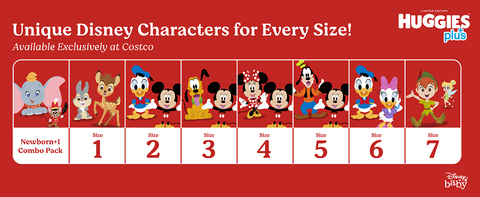 Unique Disney Characters for Every Size!