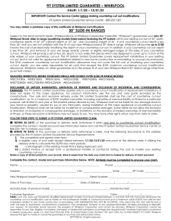 View FIT System Guarantee PDF