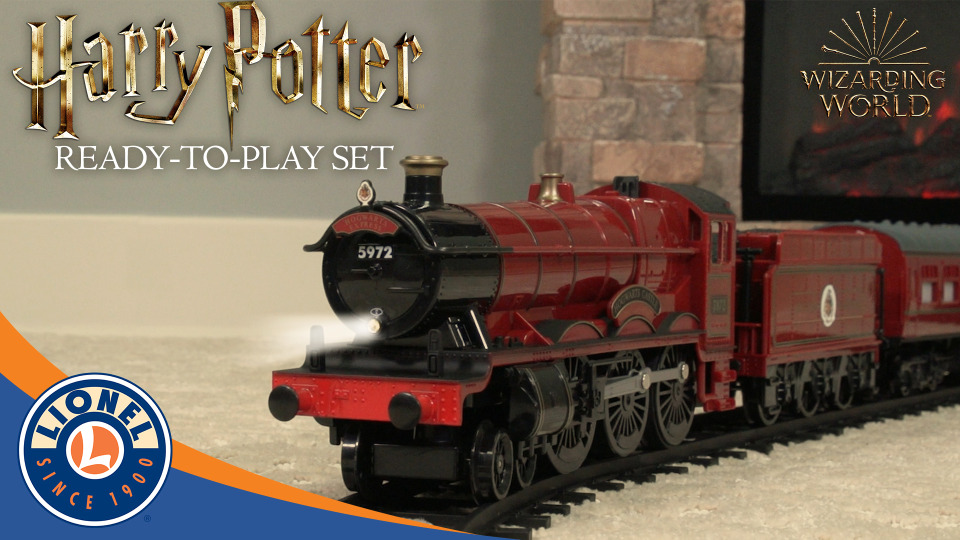 Lionel Hogwarts Express Operated Train Set with Tracks, Remote, 37